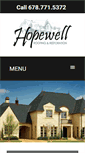 Mobile Screenshot of hopewell-roofing.com
